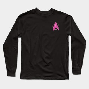 Pocket size - Pink Delta Style II - Fanart for the Cure Long Sleeve T-Shirt